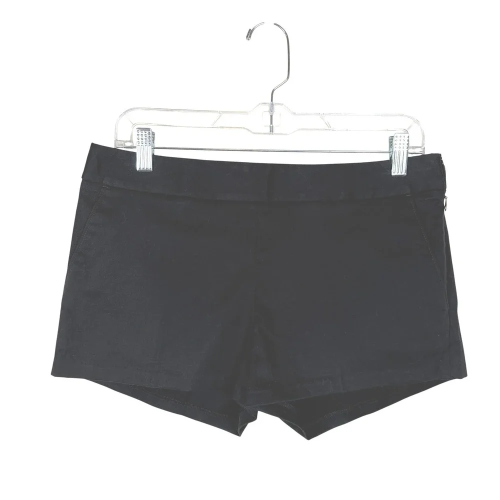 Express Flat Front 2.5" Short Black Women's Size 4 NWT Vacation Travel Summer - Picture 1 of 7